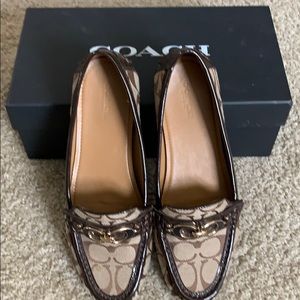 Coach Leather Loafer Shoes size 8.5